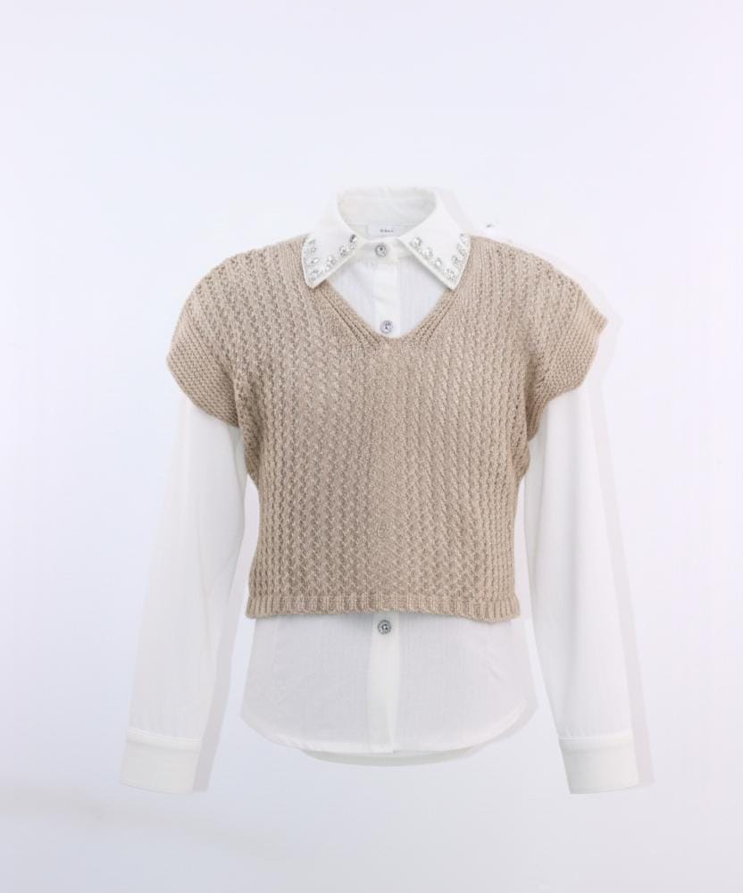 طقم بناتي جينز