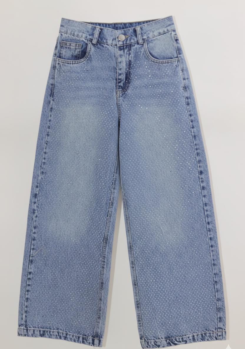 طقم بناتي جينز