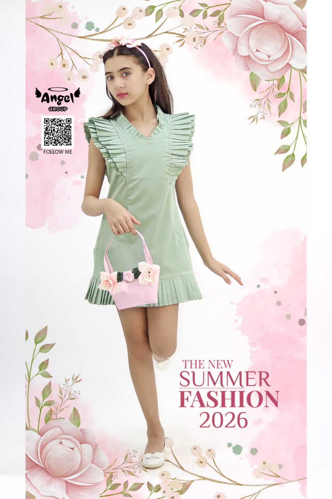 فستان بناتي شيك