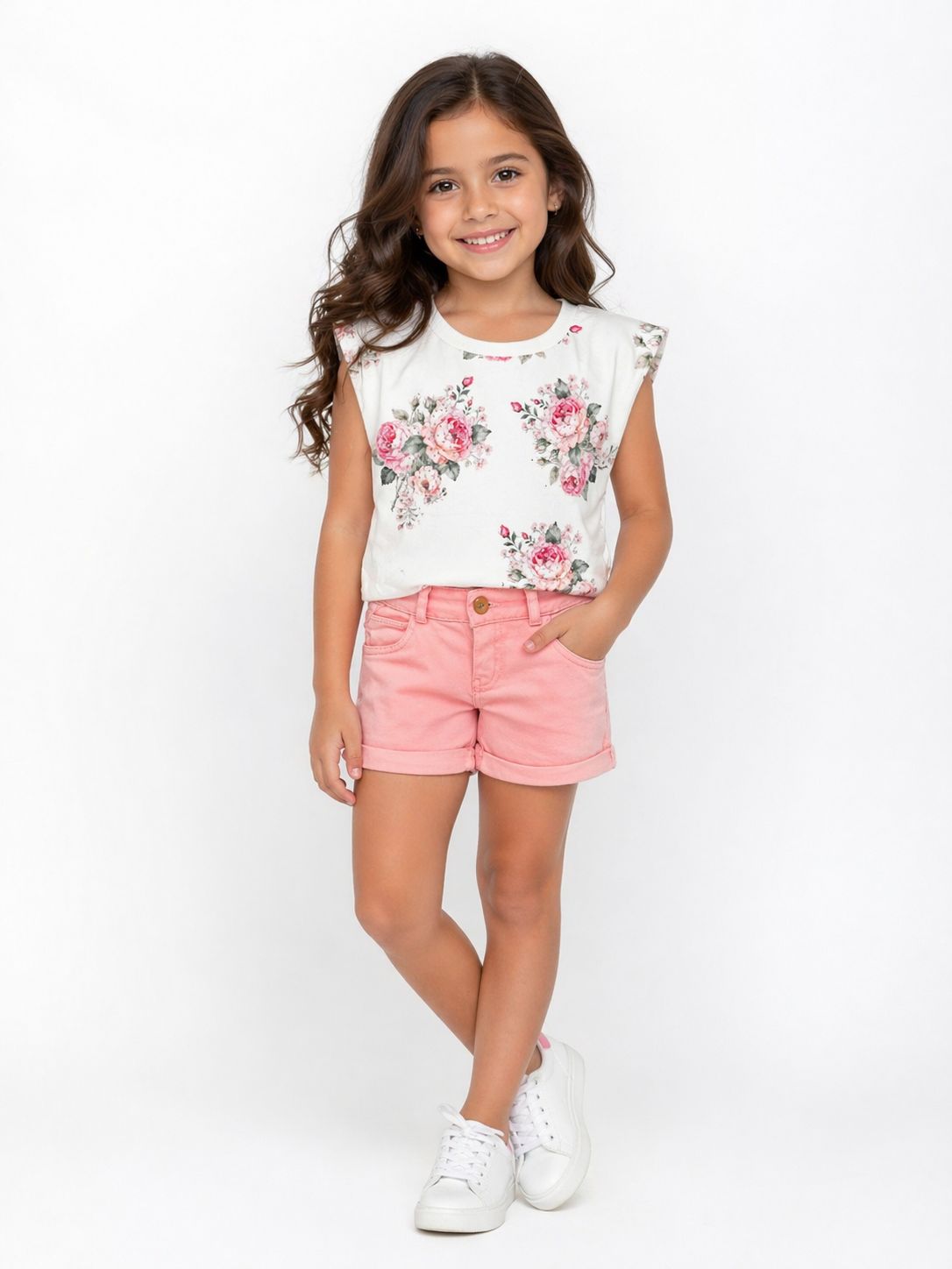 طقم بينك كاجوال